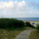 Weg zum Strand